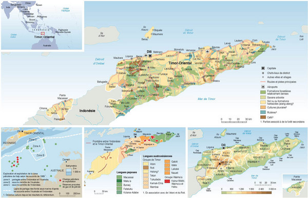 East Timor Map