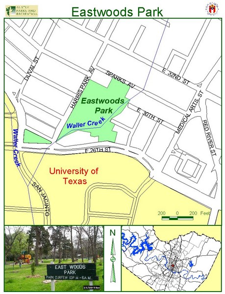 Eastwoods Park Map