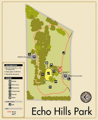Echo Hills Park Map