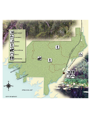 Econfina River State Park Map
