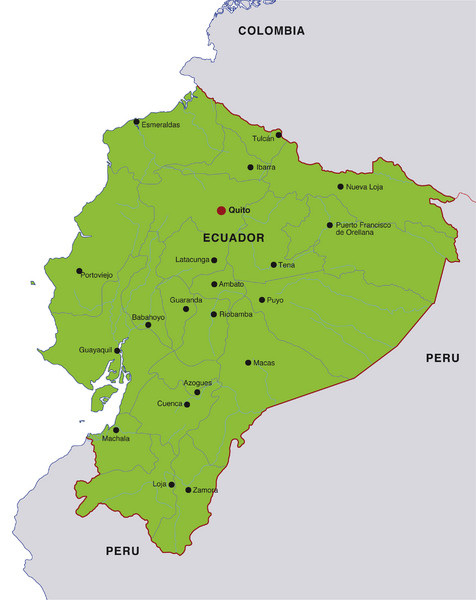 Ecuador Map