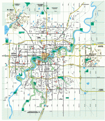 Edmonton Map Edmonton Map
