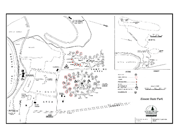 Elmore State Park map