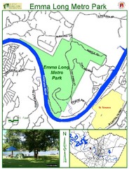 Emma Long Metro Park Map