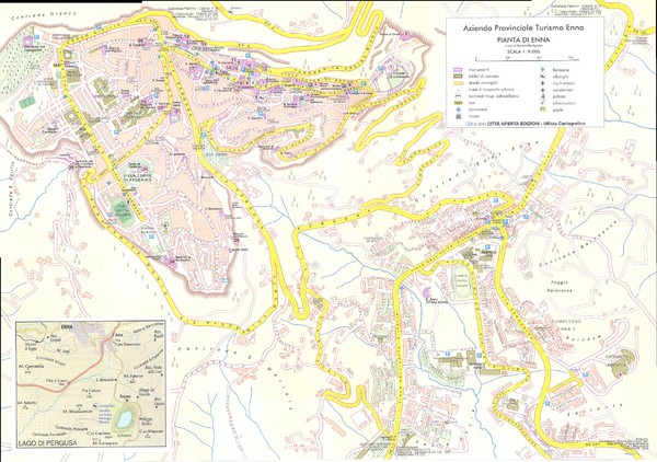 Enna Map
