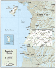 Equatorial Guinea Guide Map Equatorial Guinea Guide Map