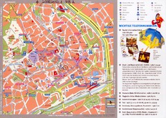 Erfurt Tourist Map