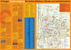 Erlangen Tourist Map