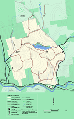 Erving State Park winter use map