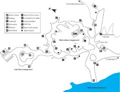 Escalante Petrified Forest State Park Map