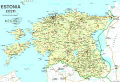 Estonia Map