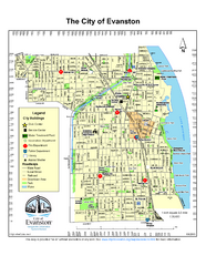Evanston City Map
