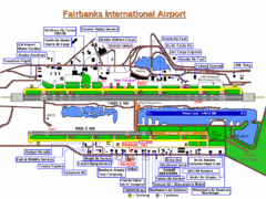 Fairbanks International Airport Map