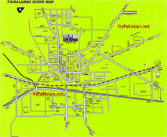 Faisalabad Road Map