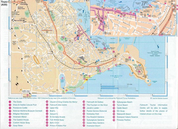 Falmouth Map