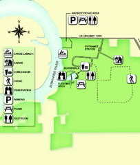 Fanning Springs State Park Map