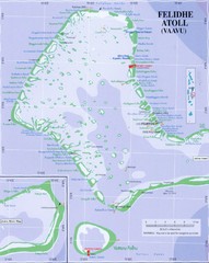 Felidhe atoll Map