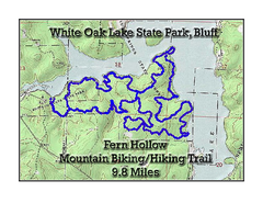 Fern Hollow Trail - White Oak Lake State Park...