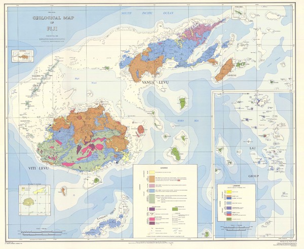 Fiji Geological Map