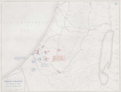 First Battle of Gaza Map 1917