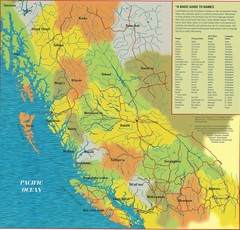 First Nations Peoples of British Columbia Map