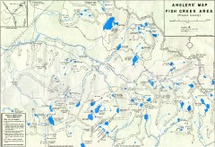 Fish Creek Area Anglers' Map