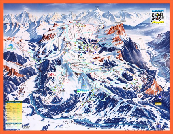 Flaine Map