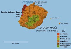 Floreana Island Map
