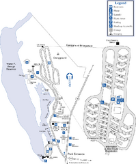 Florence Marina State Park Map