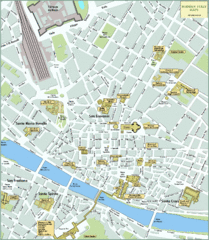 Florence Tourist Map