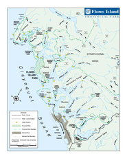 Flores Island Provincial Park Area Map