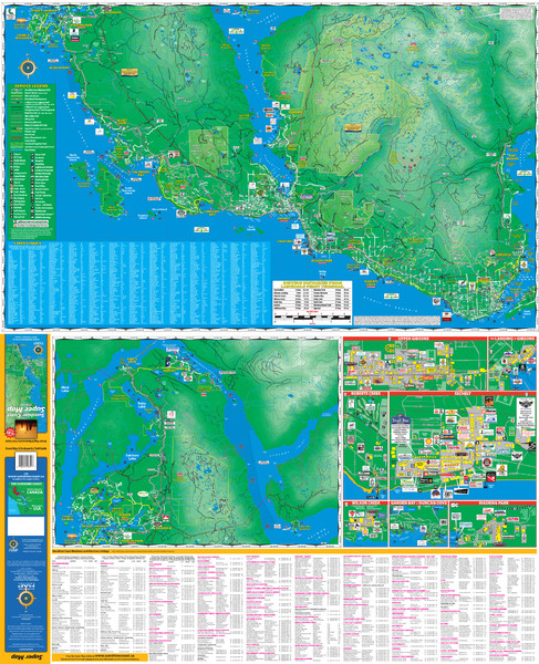 Folded Sunshine Coast Super Map