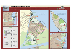 Fort Delaware State Park Map