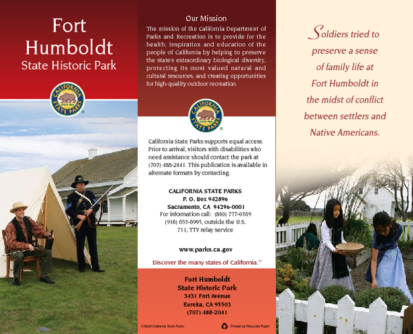 Fort Humboldt State Historic Park Map