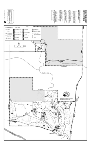 Fort Ridgely State Park Summer Map