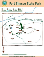 Fort Simcoe State Park Map
