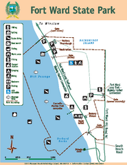 Fort Ward State Park Map