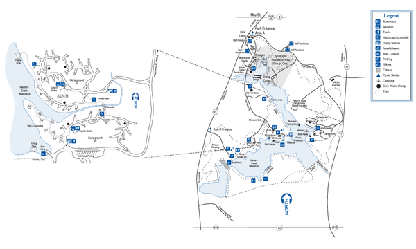 Fort Yargo State Park Map