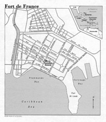 Fort de France Street Map