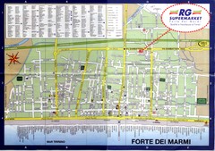 Forte dei Marmi-map Map