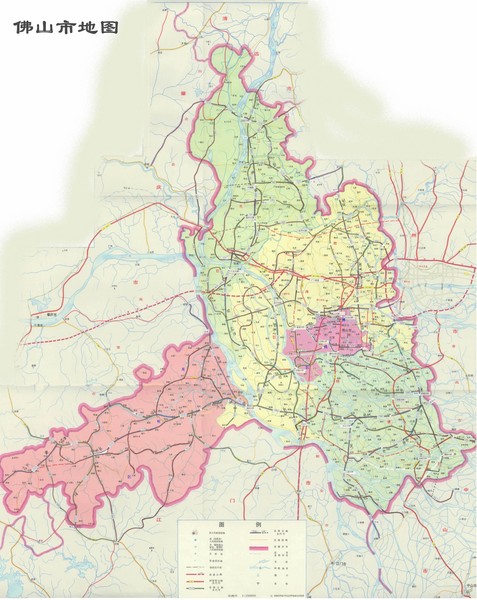 Foshan City Map
