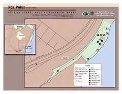 Fox Point State Park Map