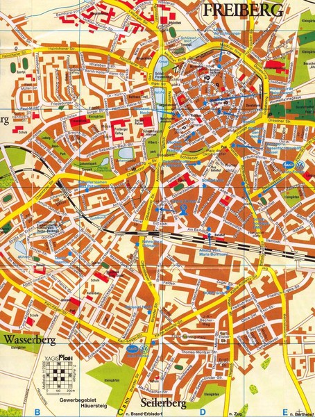 Freiberg Map