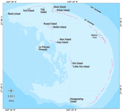 French Frigate Shoals Map