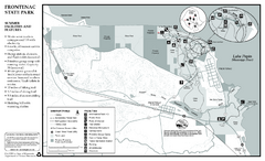 Frontenac State Park Summer Map