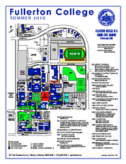 Fullerton College Campus Map 2010