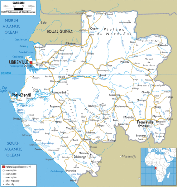 Gabon road Map