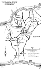 Ganden Tourist Map