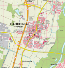 Garching bei München Map Garching bei München Map