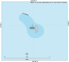 Gardner Pinnacles Island Map